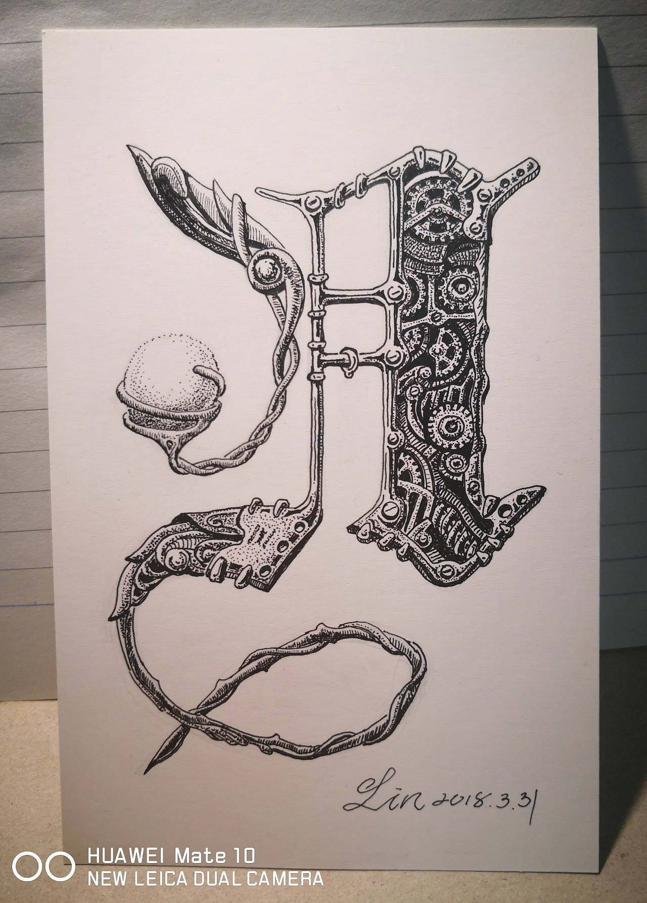 哥特字体|纯艺术|绘画|老树林 - 原创作品 - 站酷 (zcool)