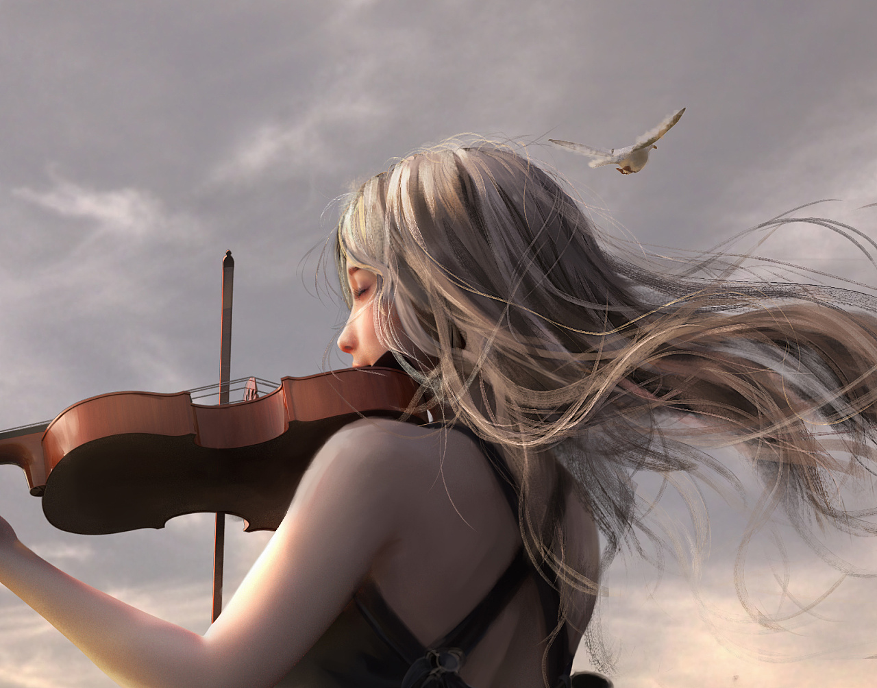 violin