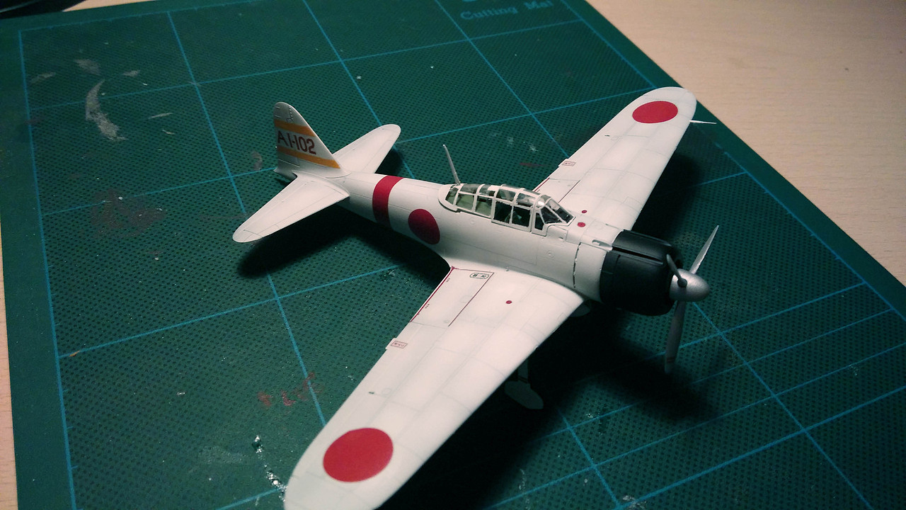 三菱A6M2b零式战斗机模型