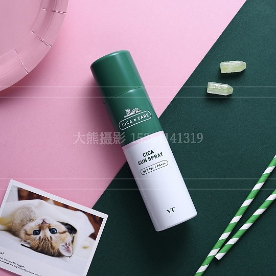 化妆品场景图拍摄原图裁切