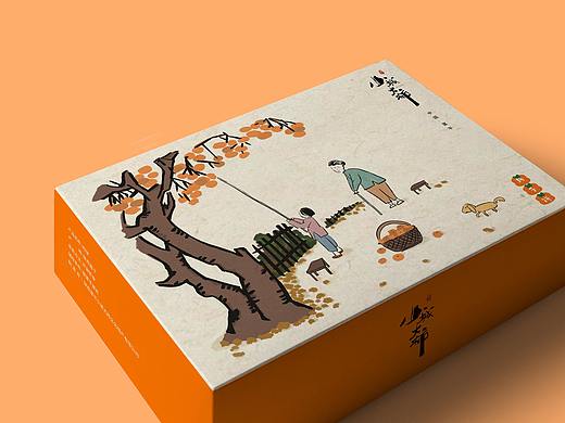 柿饼包装设计-賀呵呵