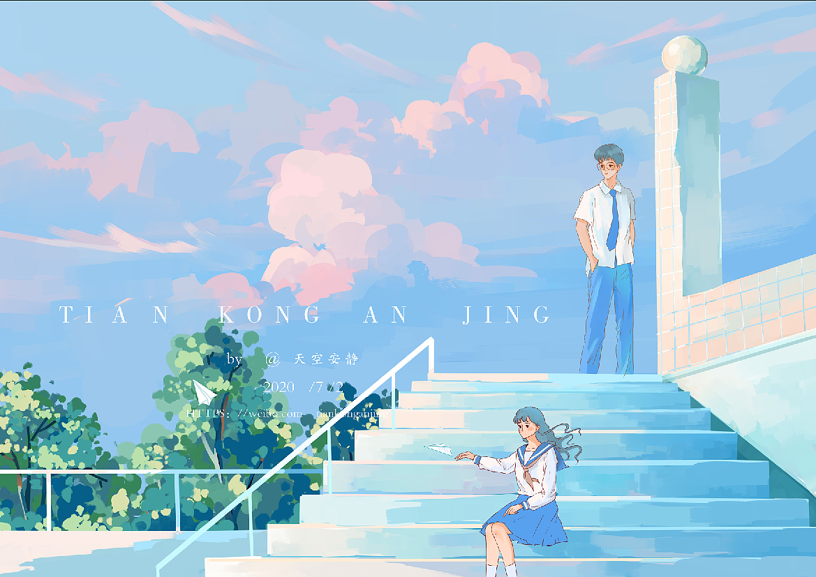 7月绘画总结，夏天的味道（图ZMjE4NTIyNTQw） - 创作习作 - 站酷设计师天空安靜原创素材 - 站酷ZCOOL