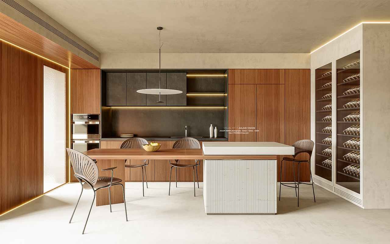 侘寂风效果图表现