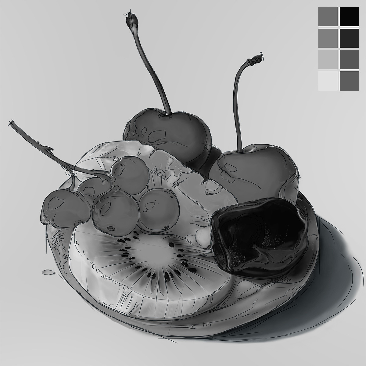 超写实甜点（图ZODk2OTYyMDA=） - 艺术插画 - 站酷设计师freebard尼尼微原创素材 - 站酷ZCOOL