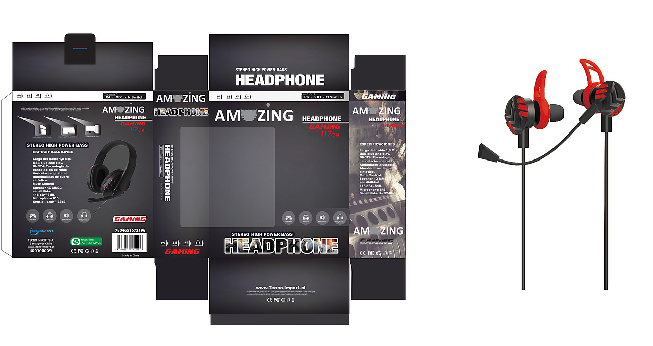 近来的一些包装作品(出口)