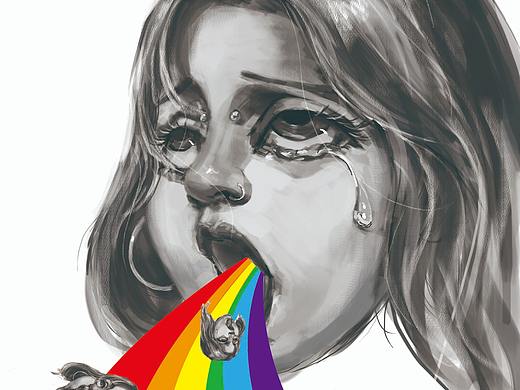 应该也没人看叭（个人主页-ZNDUzNzI1MDA=） - 创作习作 - 站酷设计师Rocklyyyy原创素材 - 站酷ZCOOL