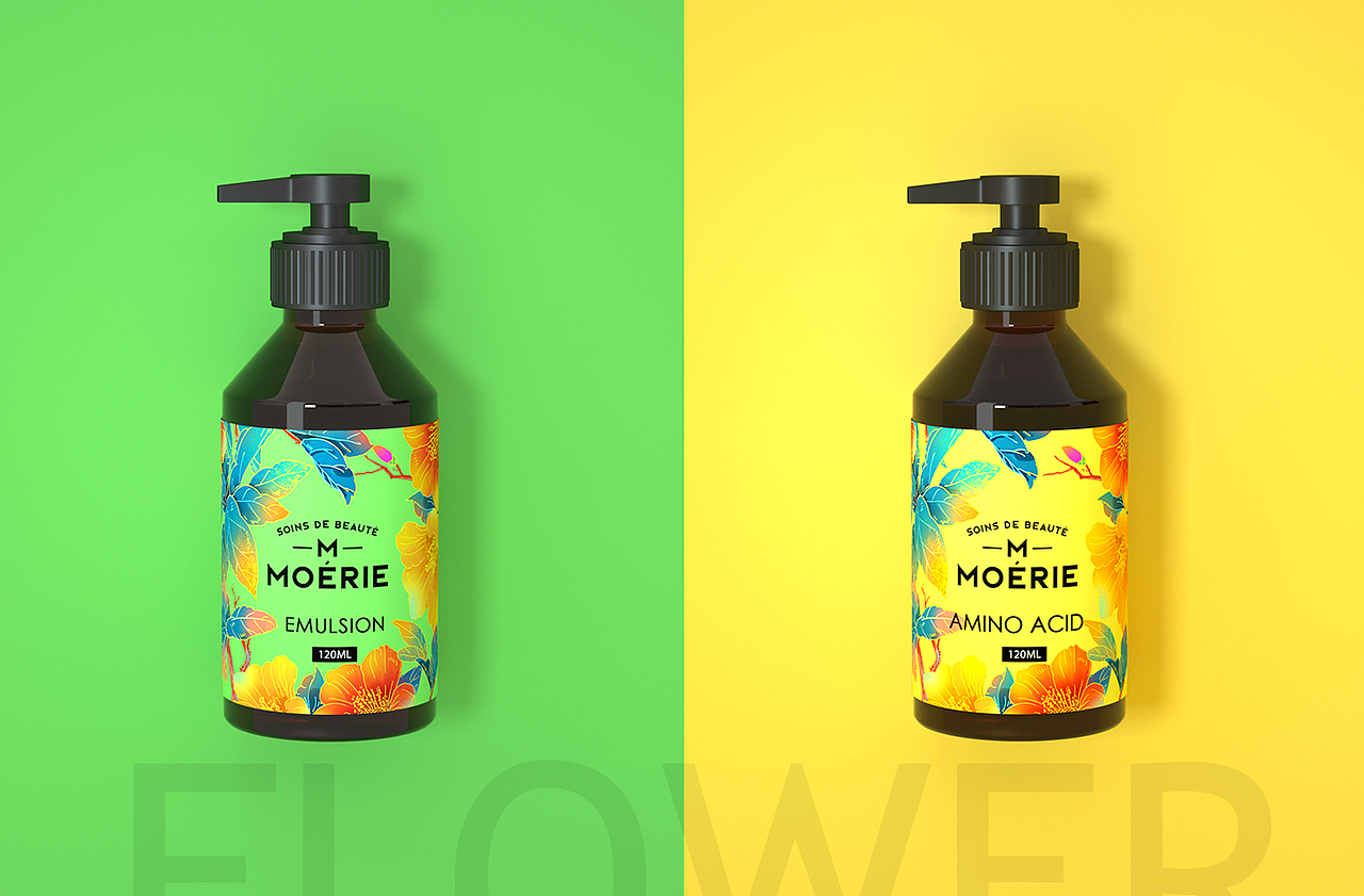护肤品包装设计-植物花香系列（图ZMjgxMzI3ODcy） - 包装 - 站酷设计师吴与陈品牌设计原创素材 - 站酷ZCOOL