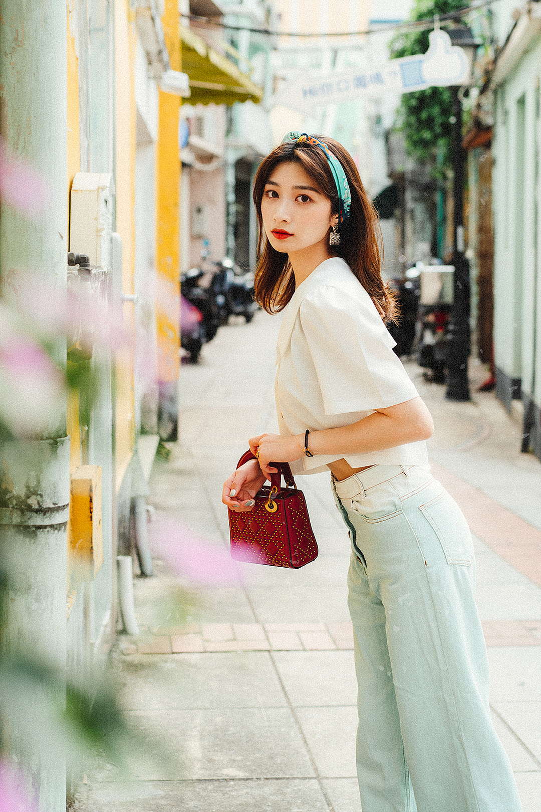 澳门街拍人像清新复古风