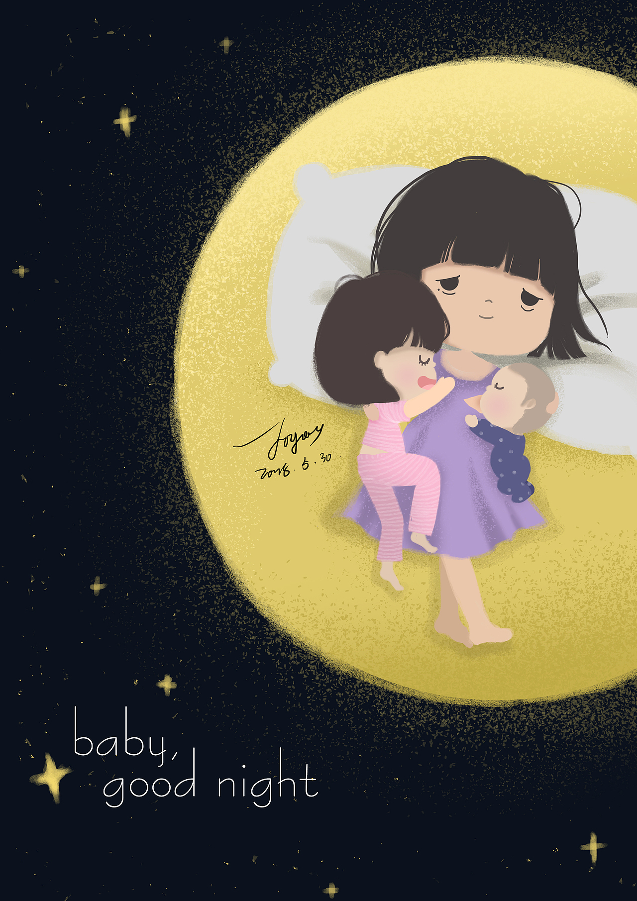 当妈后的状态（图ZMjQ4ODczMTMy） - 创作习作 - 站酷设计师欢大宝原创素材 - 站酷ZCOOL