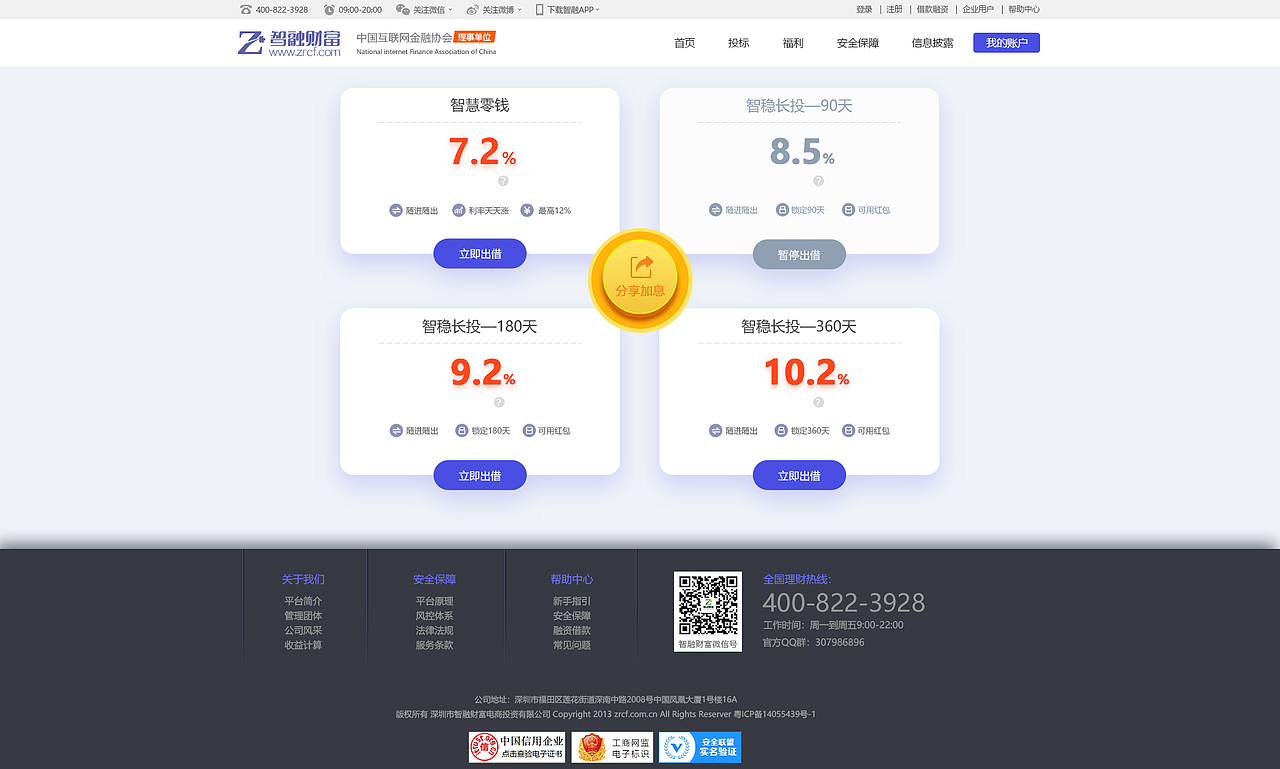 智融财富网页页面设计（图ZMTQ5MjIwMDg0） - 运营设计 - 站酷设计师dalang007原创素材 - 站酷ZCOOL