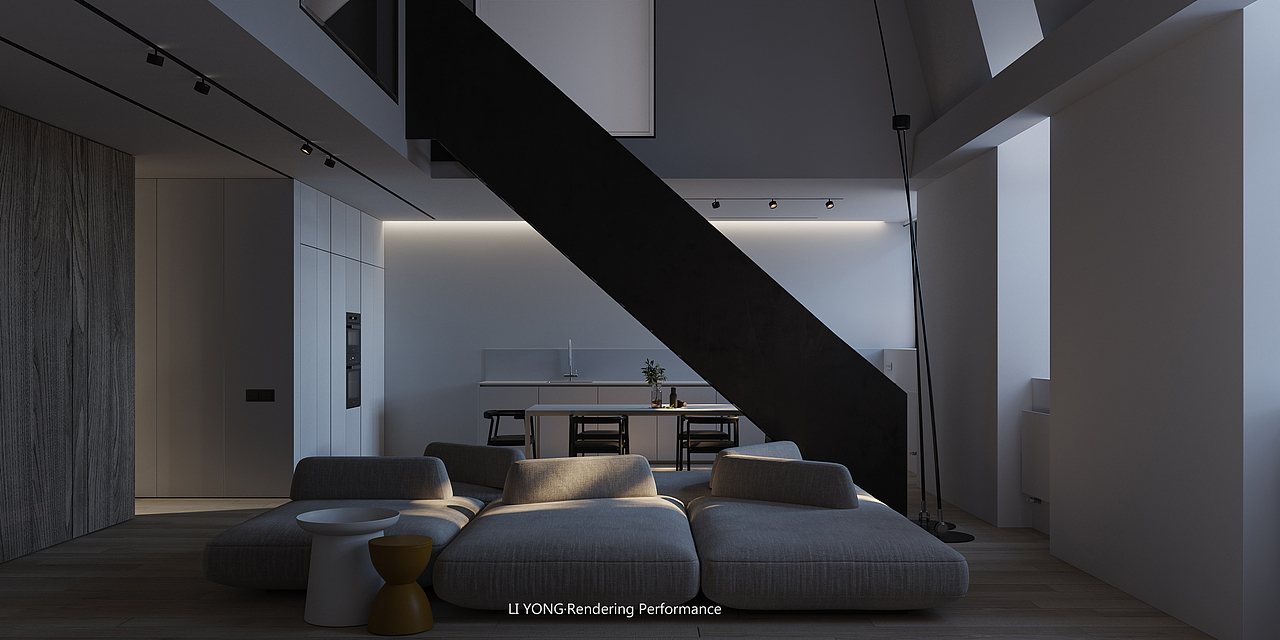 现代风格客餐厅