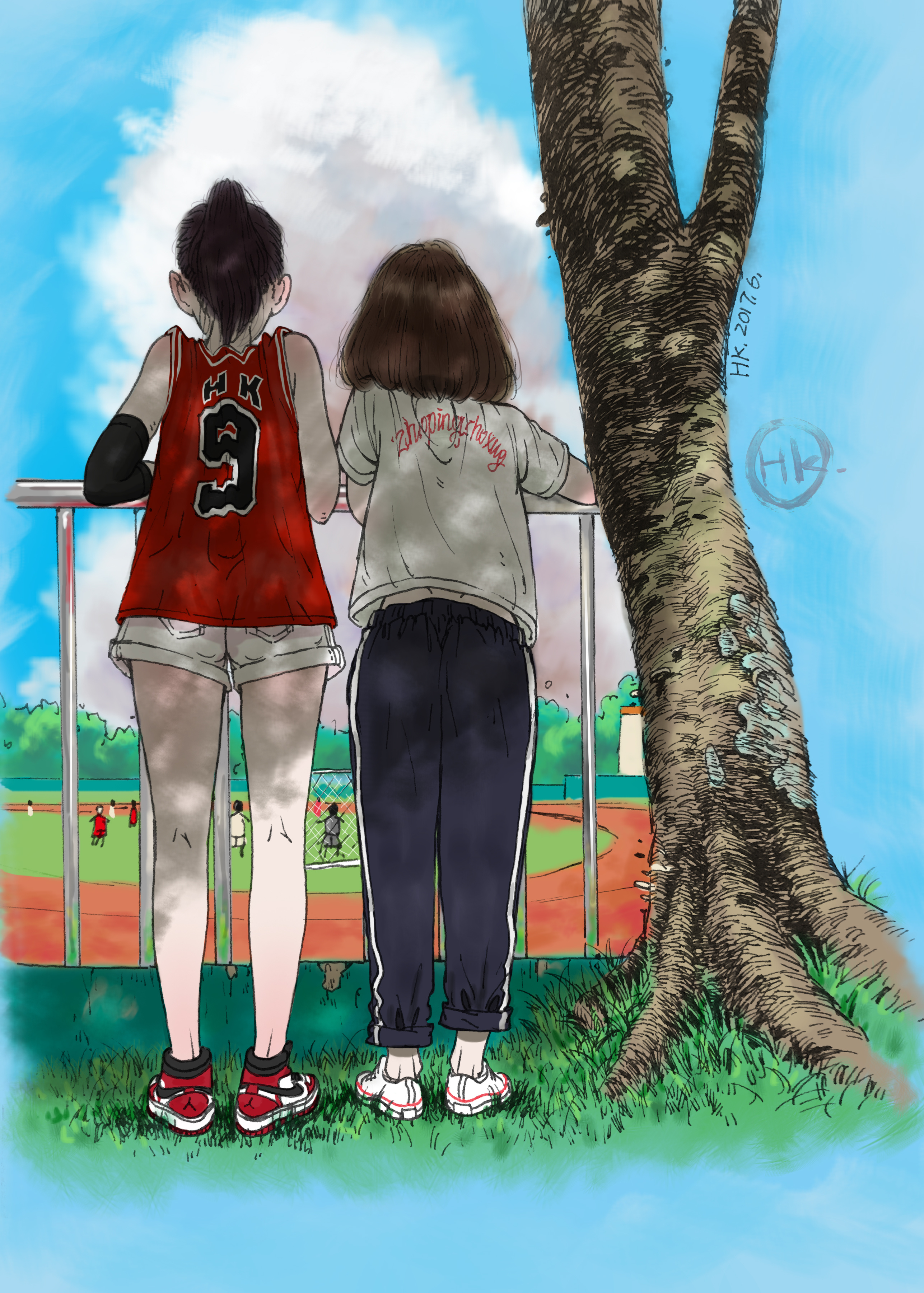 毕业季1|插画|商业插画|夏和 - 原创作品 - 站酷 (zcool)