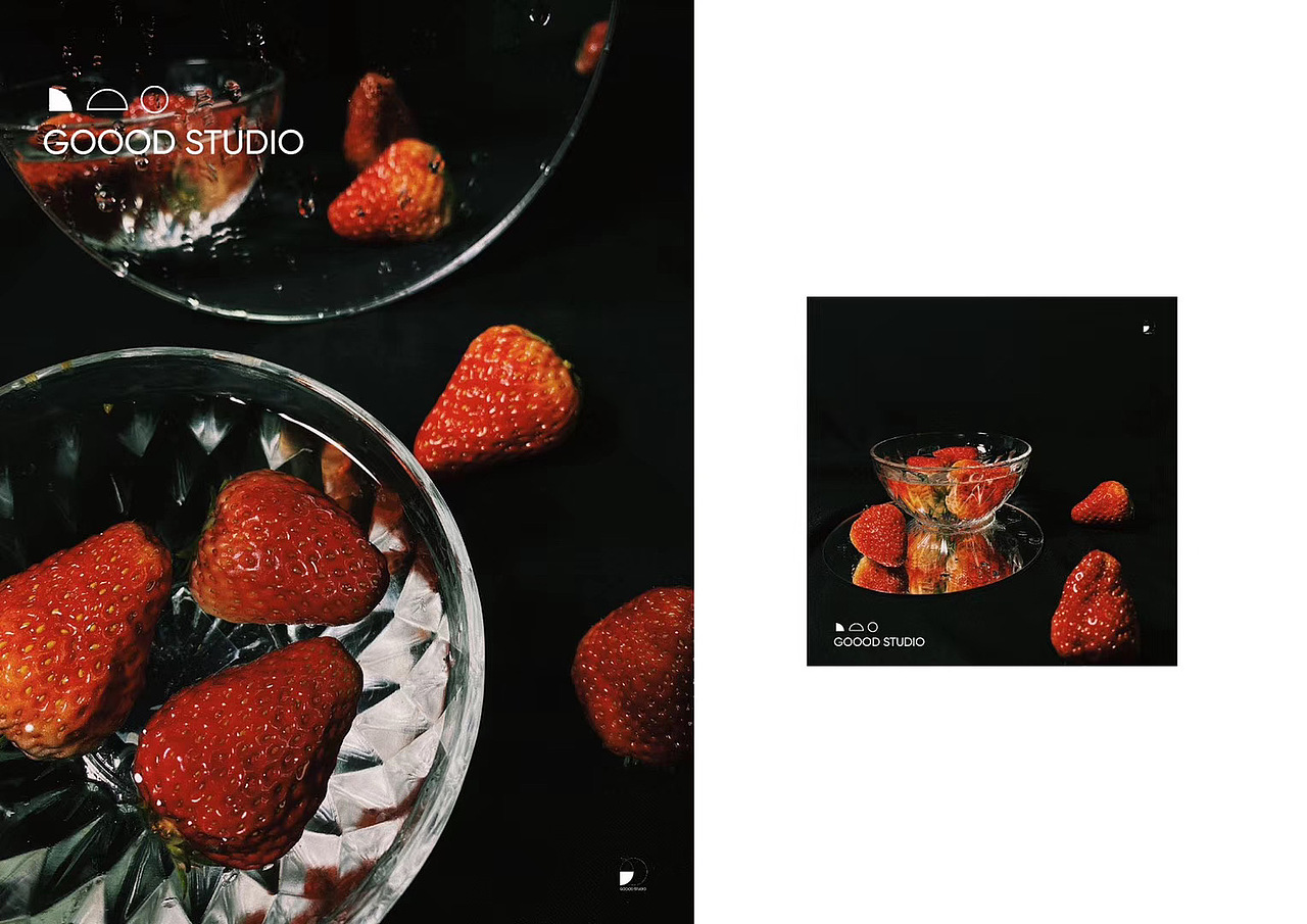 春日里的草莓味，在家也能拍出高级感。（图ZMjA0Mjc2NjI4） - 产品摄影 - 站酷设计师GOOODSTUDIO原创素材 - 站酷ZCOOL
