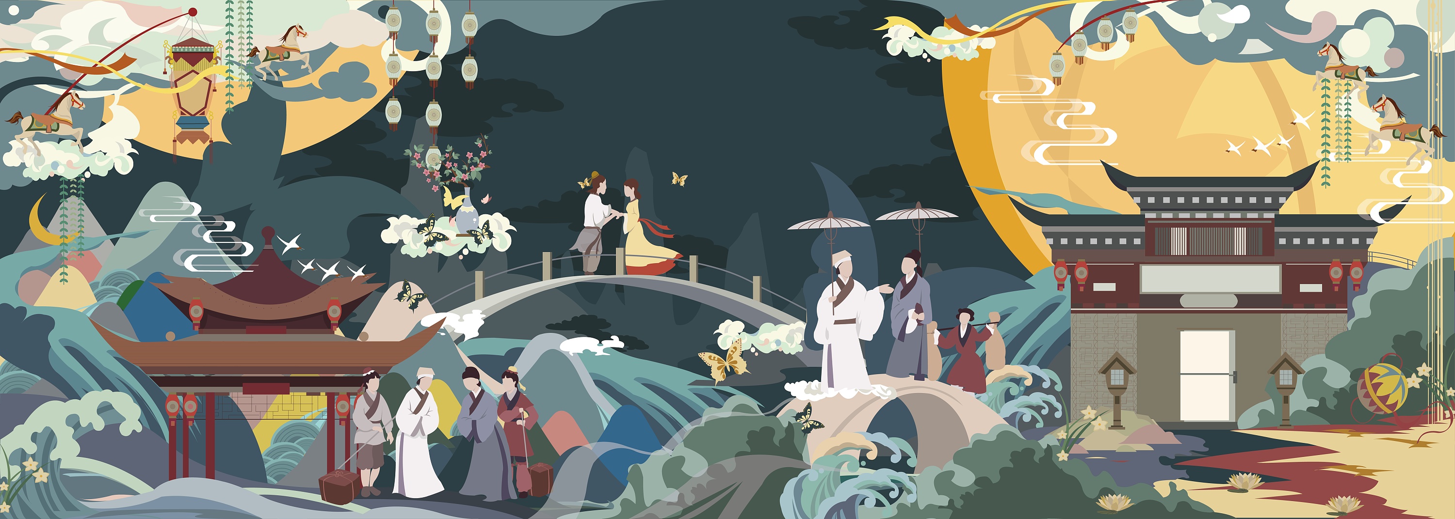 西湖十景---毕业设计展览