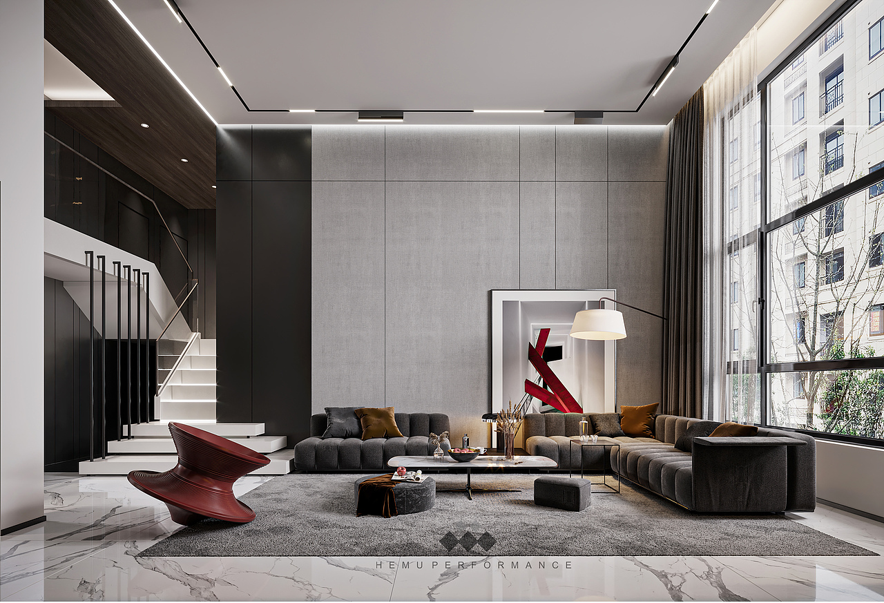 现代简约|禾木表现（图ZMjI2MzU3Nzky） - 家装设计 - 站酷设计师禾木表现设计原创素材 - 站酷ZCOOL