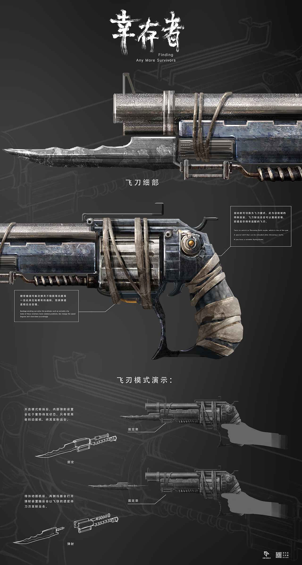 《枪械设计》(1) | 北斗北学馆·进阶班学员作品