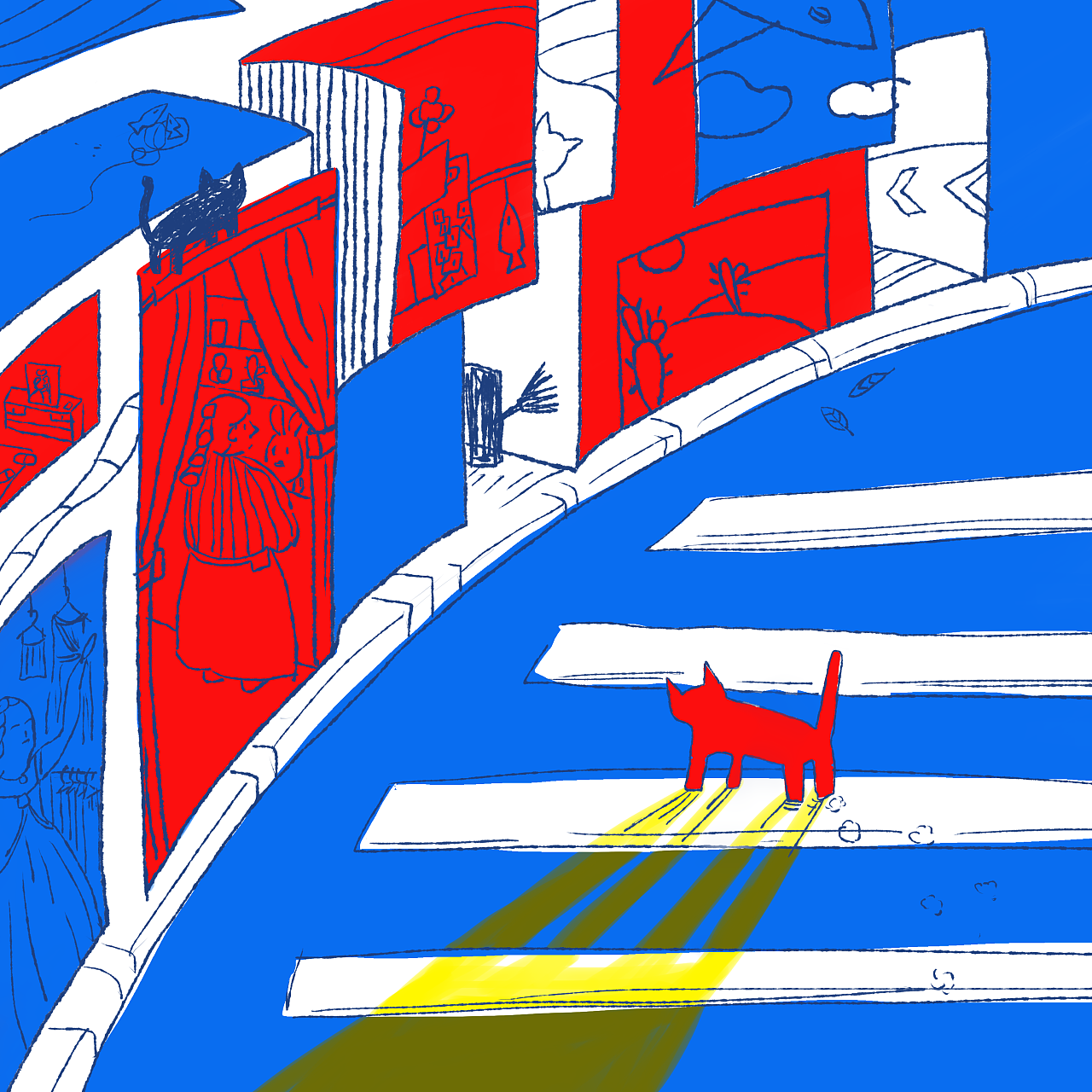 红黄蓝|插画|创作习作|一琳一 - 原创作品 - 站酷 (zcool)