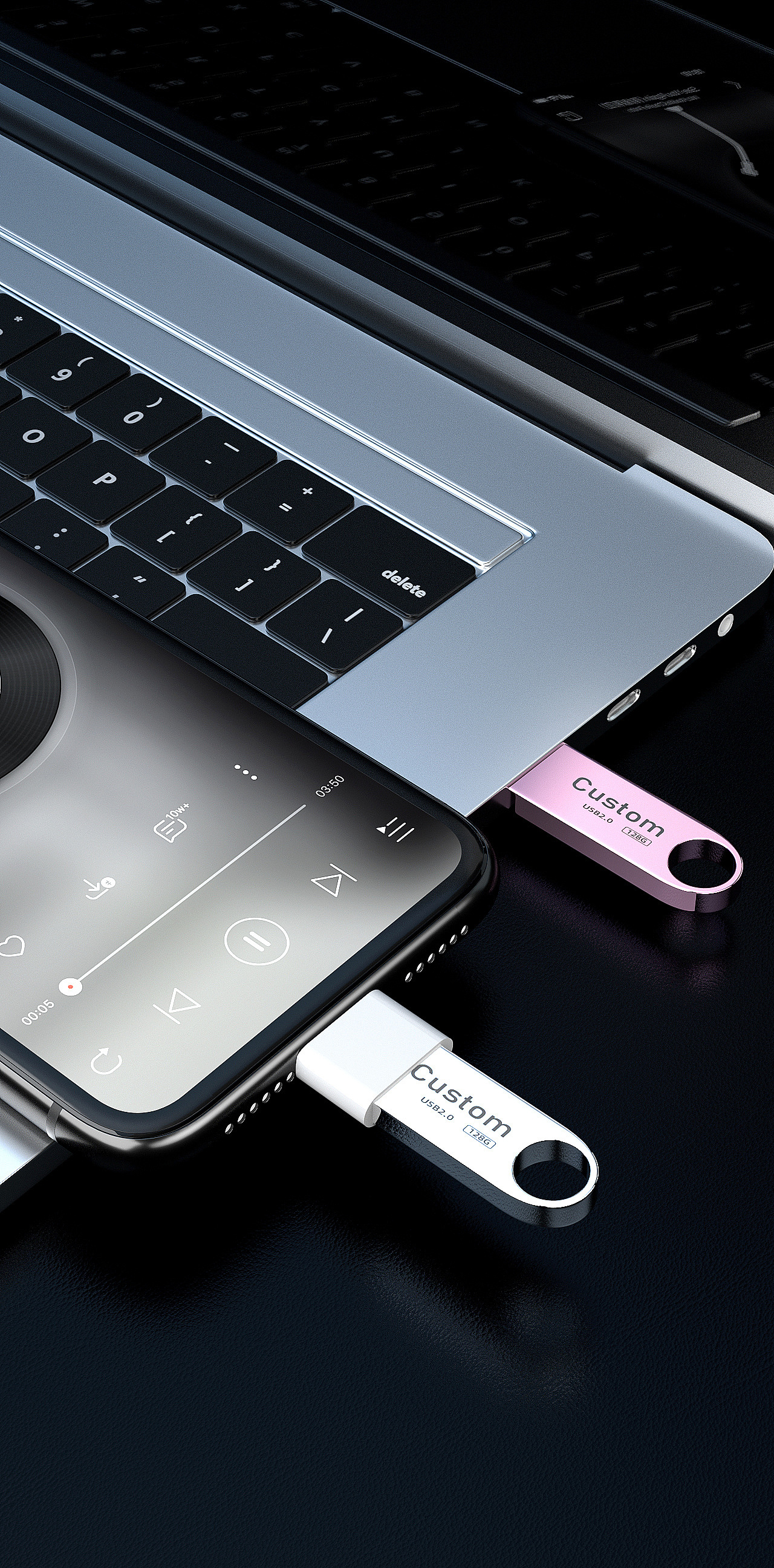 2021产品渲染选集_充电宝/数据线/U盘等（图ZMjgxOTUxNjQw） - 产品 - 站酷设计师_飞鱼绘原创素材 - 站酷ZCOOL