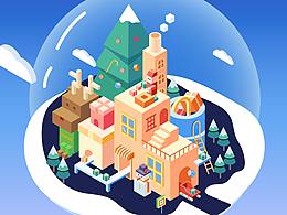 2.5D臨摹作業(yè)｜圣誕樹