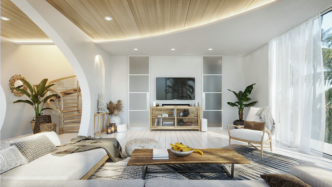 东南亚风海景别墅