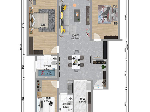 新城的房子（個(gè)人主頁-ZNTM5MjEwMjg=） - 家裝設(shè)計(jì) - 站酷設(shè)計(jì)師打我啊AER原創(chuàng)素材 - 站酷ZCOOL