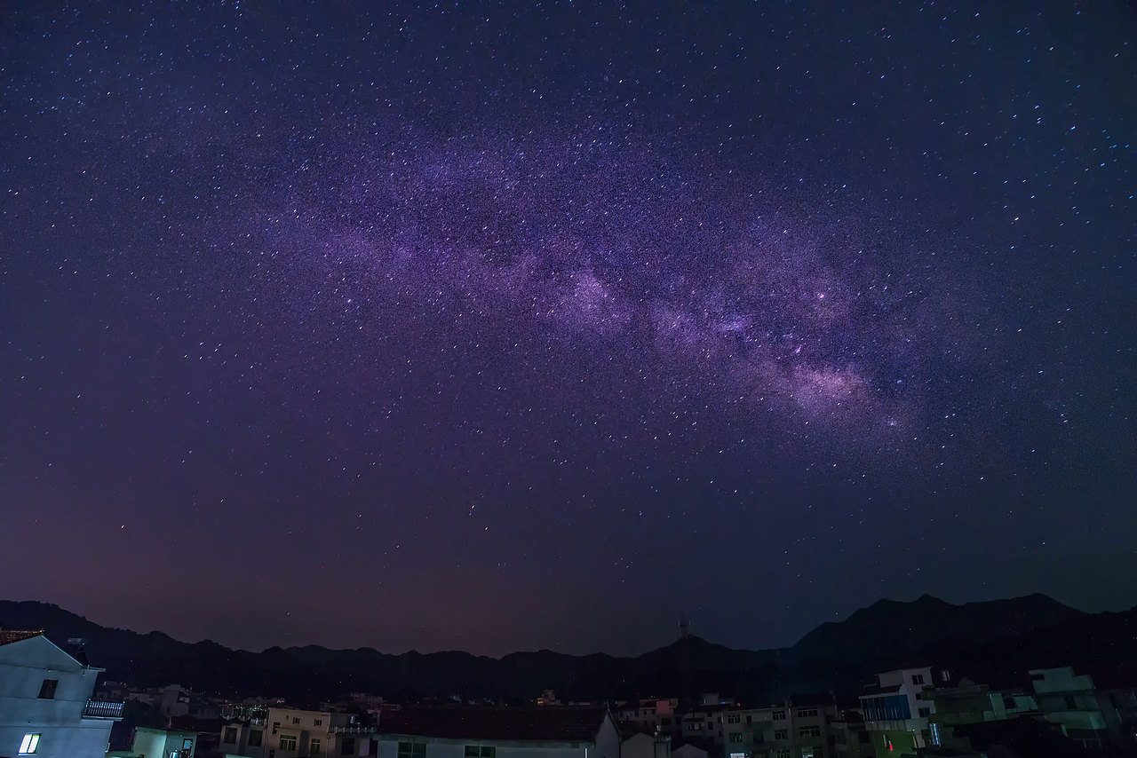 东白山看星星看月亮