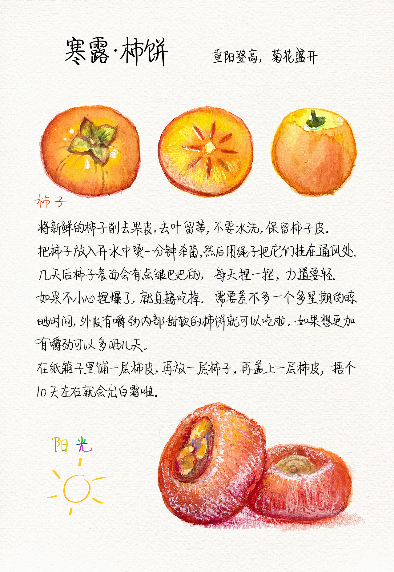 2021年节气食物作品合集（水彩彩铅）（图ZMjgzNTY4NTE2） - 创作习作 - 站酷设计师布谷咕咕咕BUGU原创素材 - 站酷ZCOOL