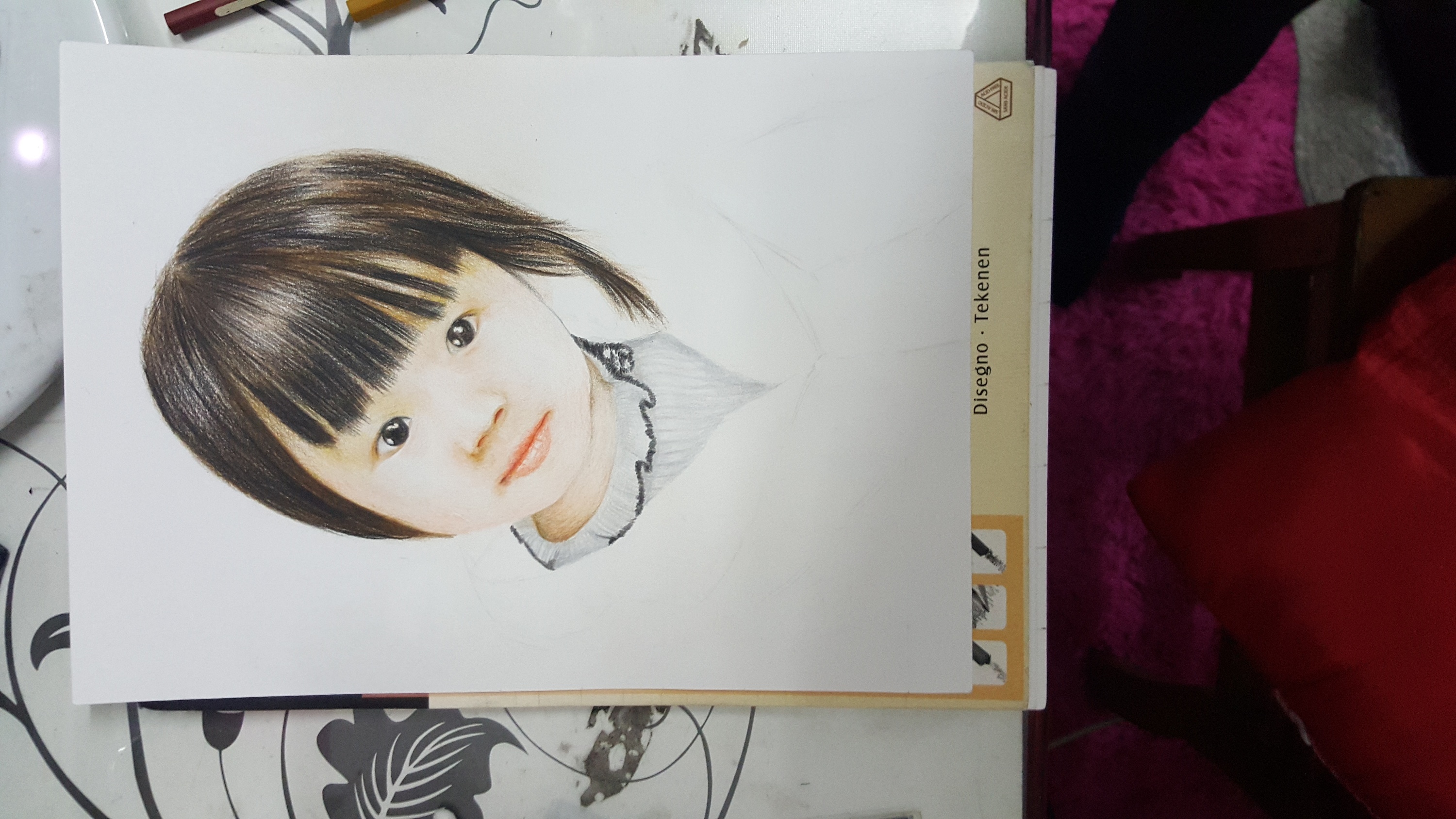 素描 铅笔画 小女孩设计图__绘画书法_文化艺术_设计图库_昵图网nipic.com