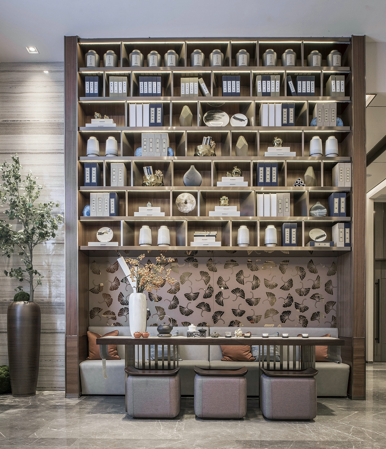 售楼部|张弛有度的结构,赋予空间以意义。