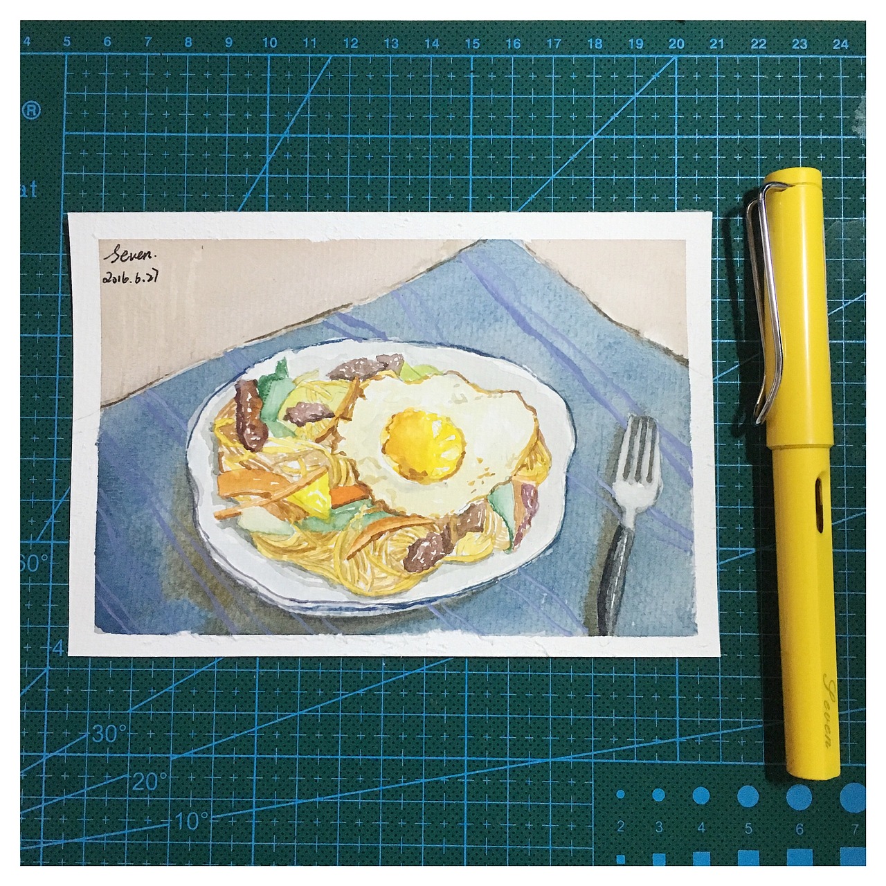 水彩小插画（图ZNTIzNDk4OTI=） - 创作习作 - 站酷设计师YUKI琦咯原创素材 - 站酷ZCOOL