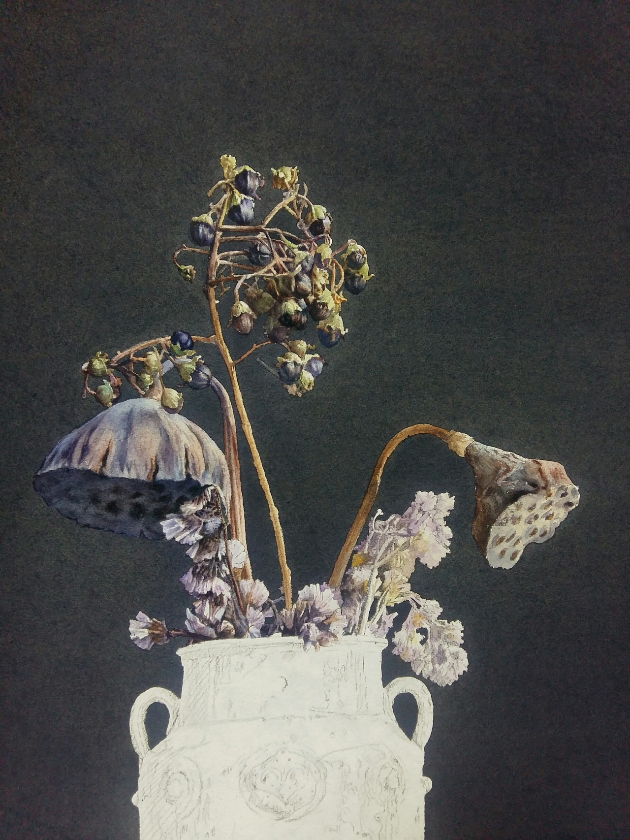 一》步骤图|纯艺术|水彩|石明祥水彩 - 原创作品 - 站酷 (zcool)