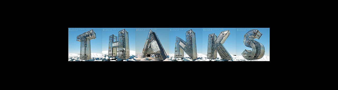 C4D-字母练习(凛冬将至~)