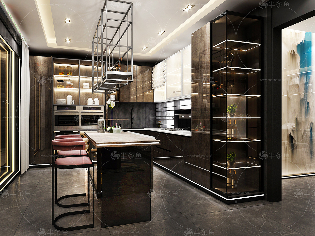 【效果图表现】案例赏析（图ZMjQxNTM0NzM2） - 家装设计 - 站酷设计师小鱼儿的大眼睛原创素材 - 站酷ZCOOL