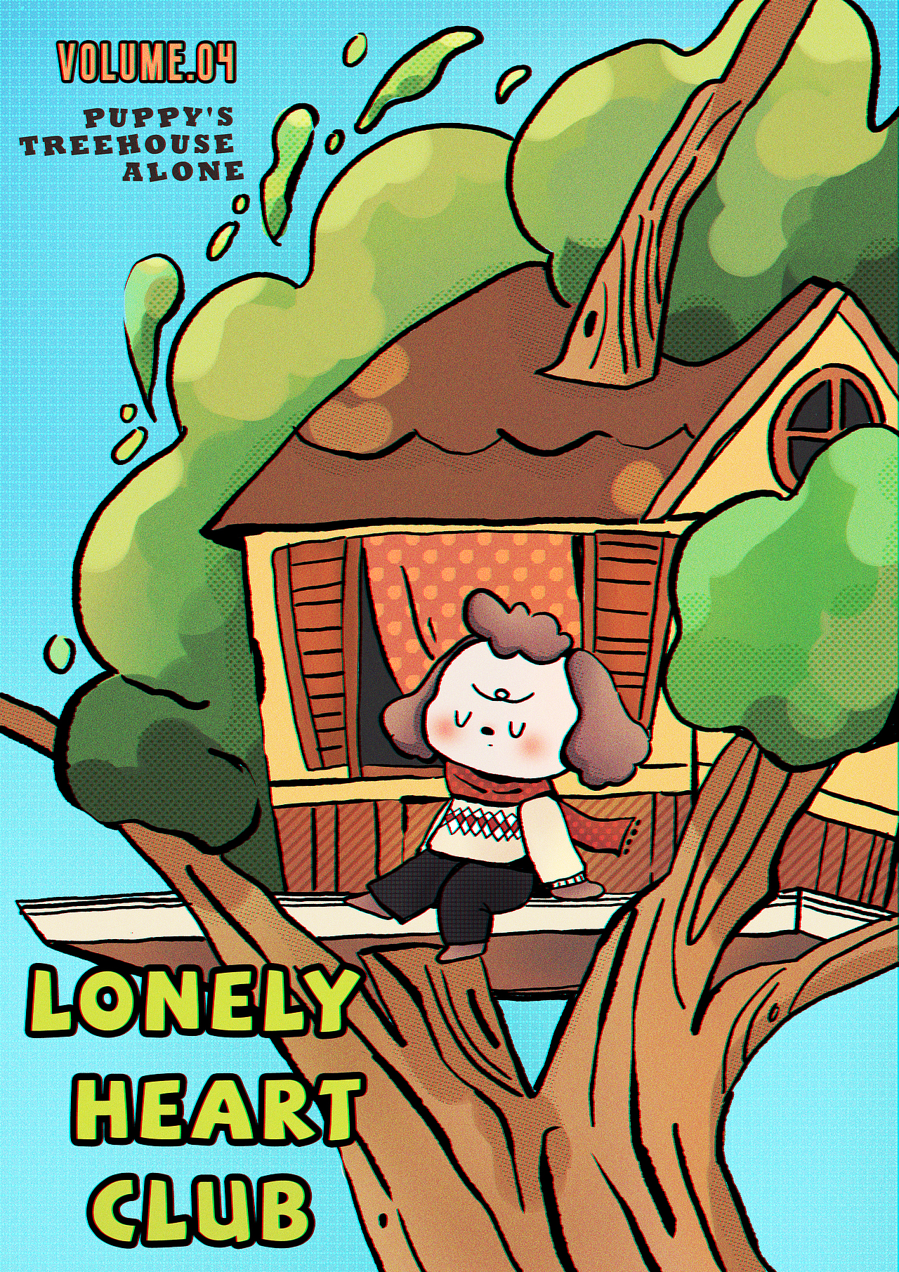 小狗的独乐乐独居生活（图ZMzA2NDg3NjQ4） - 儿童插画 - 站酷设计师張悠悠原创素材 - 站酷ZCOOL