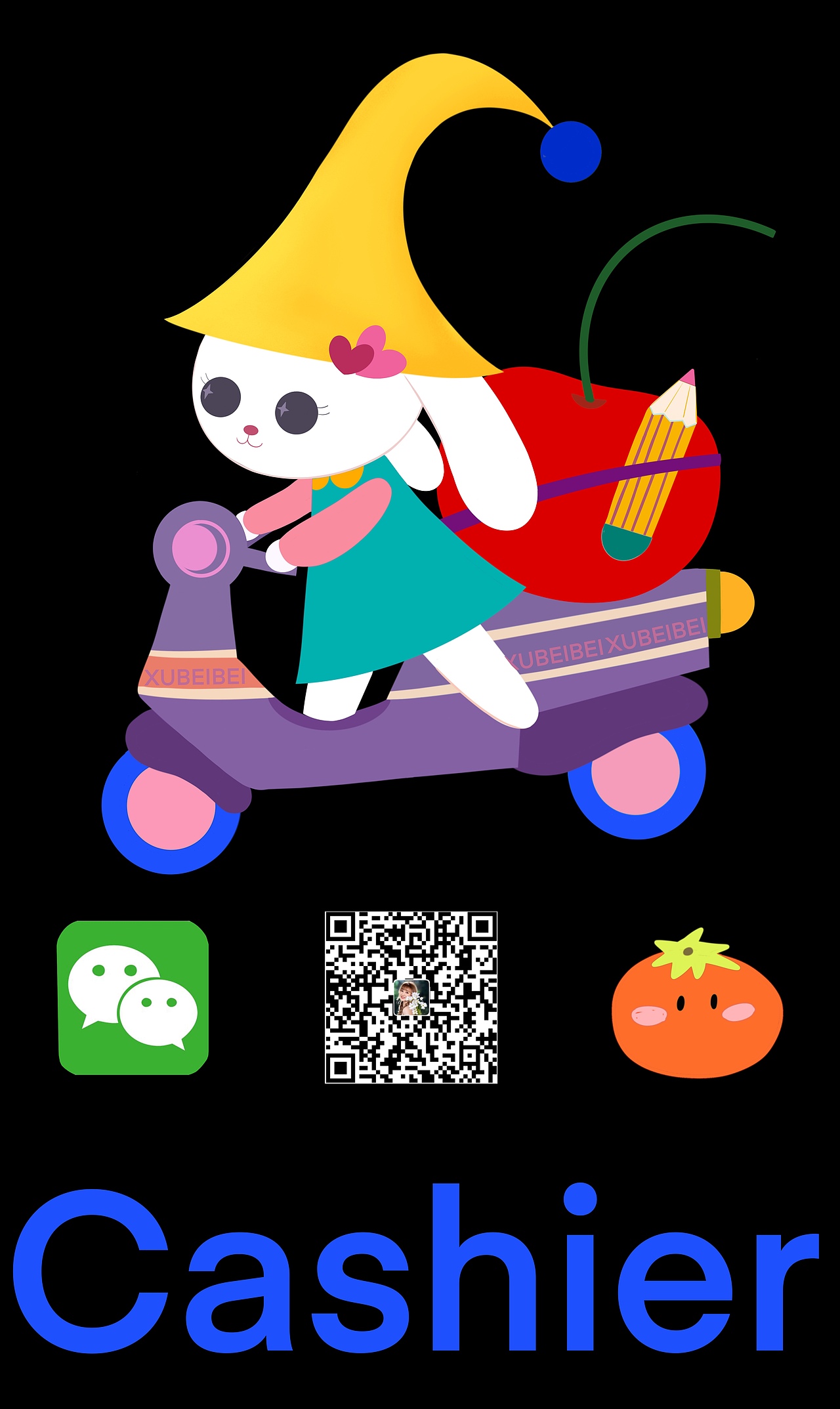最近做的收付款卡片 迎接自己首展2022CCBF（图ZMjg2MzY5ODEy） - 艺术插画 - 站酷设计师徐贝贝同学原创素材 - 站酷ZCOOL