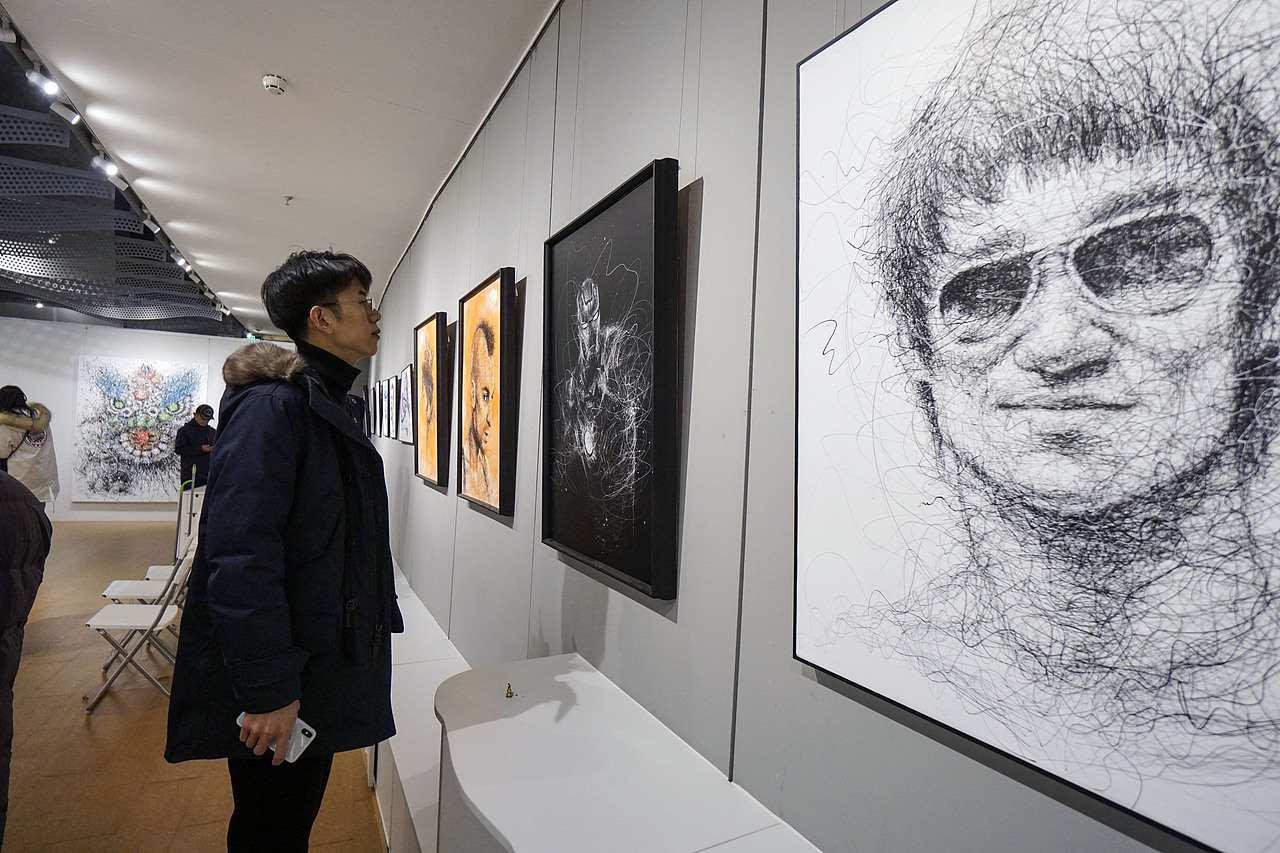 鸟巢ART SPACE |《无序·线象》文尧飞线艺术展