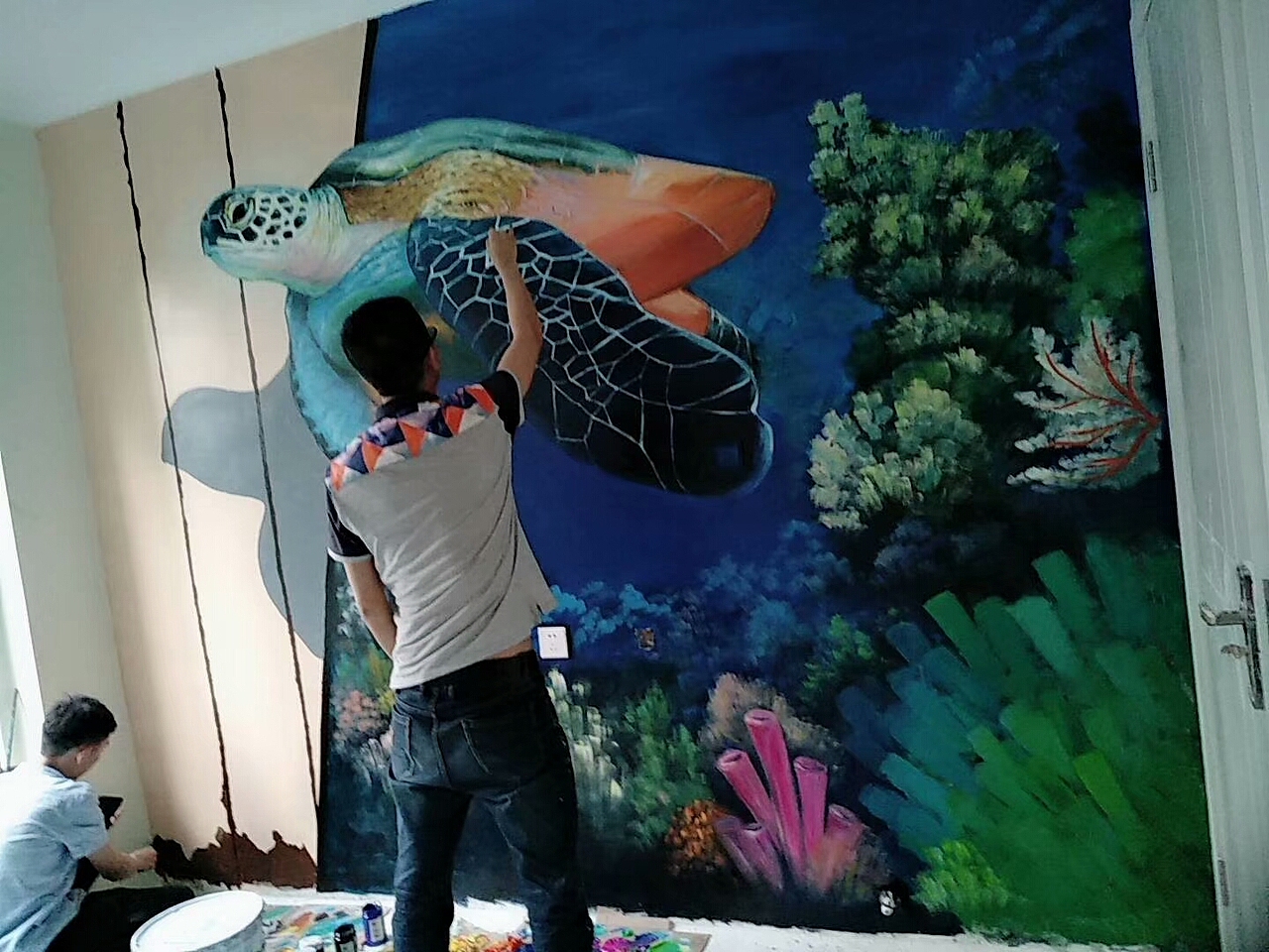 3D墙绘，3D墙画，成都墙绘，成都彩绘，成都壁画（图ZMjQyMDQ2NDIw） - 新锐潮流插画 - 站酷设计师成都墙绘壁画原创素材 - 站酷ZCOOL