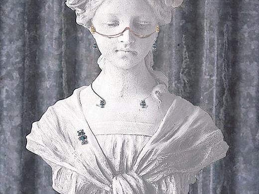 爱心小熊IP衍生首饰设计