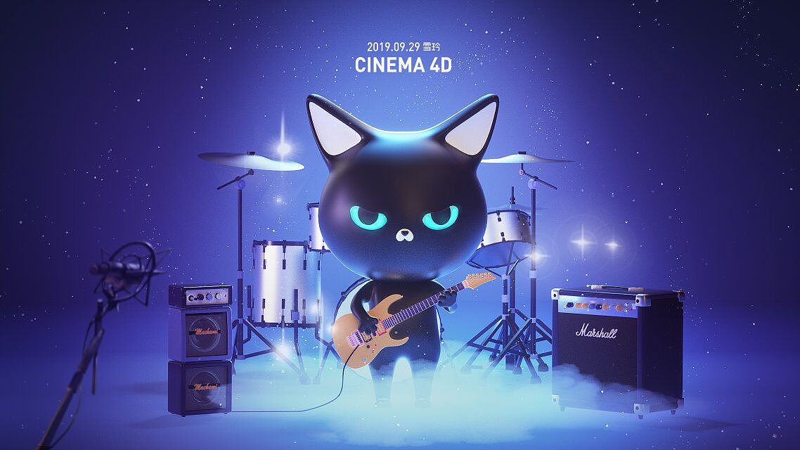 OC第五期学员作品——NiaoNiao的C4D课堂（下）（图ZMTc5NjY2MTU2） - 场景 - 站酷设计师我就是NiaoNiao原创素材 - 站酷ZCOOL