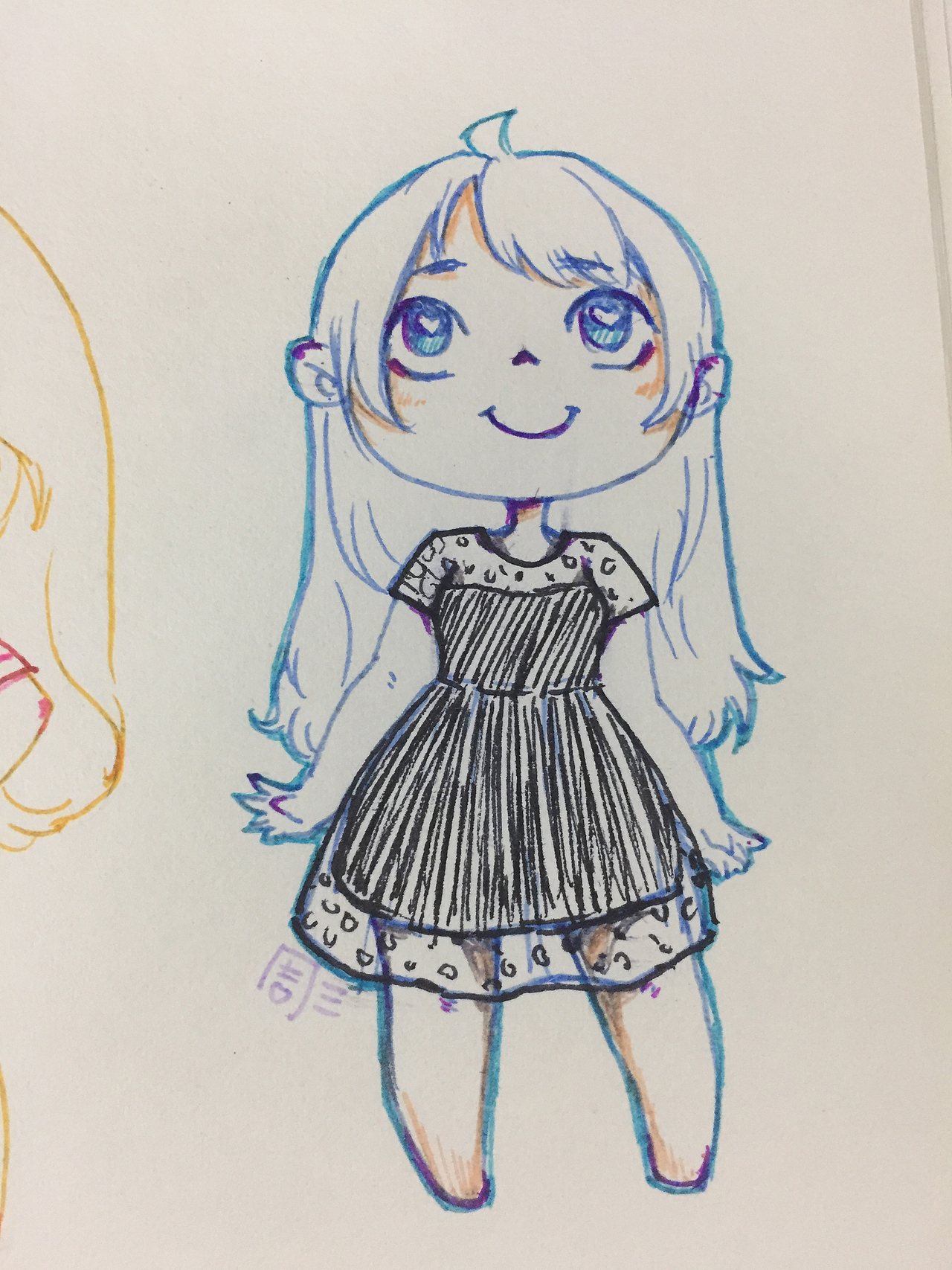 小人儿（图ZMTc5NjA2NzYw） - 新锐潮流插画 - 站酷设计师amnos218原创素材 - 站酷ZCOOL