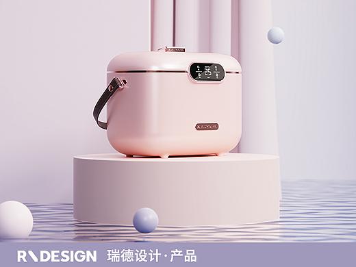 小鸭集团 × 瑞德设计｜桌面双筒mini洗衣机-产品设计