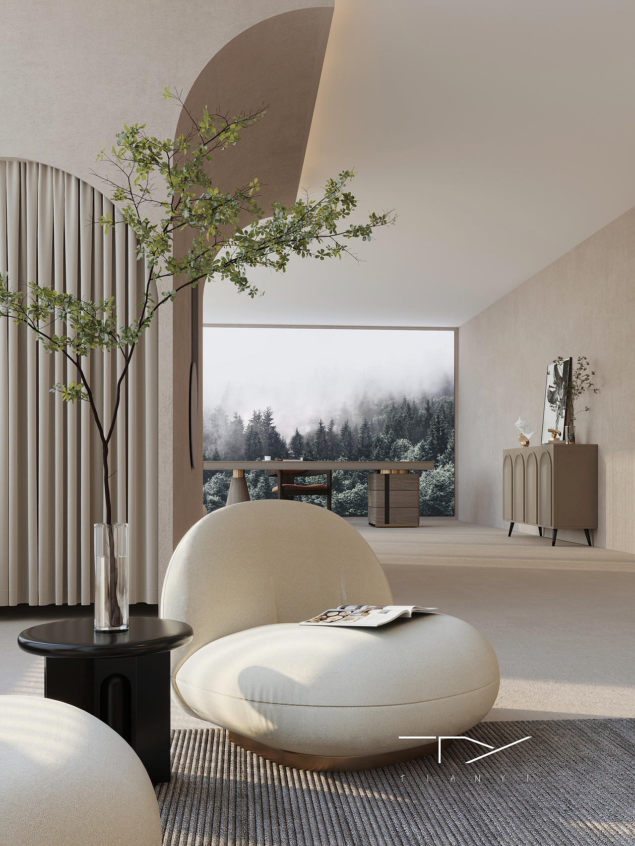 商务空间效果呈现