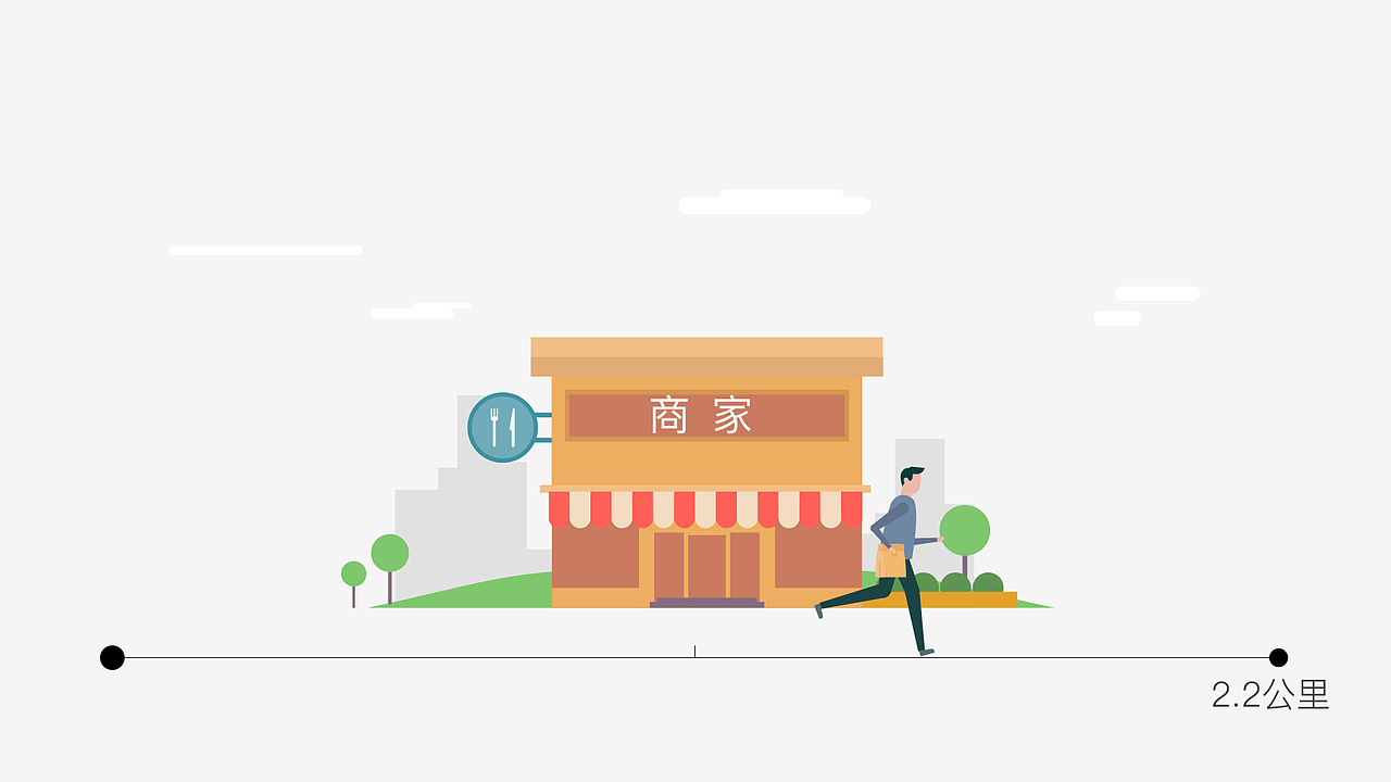 美团快送（图ZOTUwNDA2MzY=） - 动画片 - 站酷设计师文达视觉原创素材 - 站酷ZCOOL