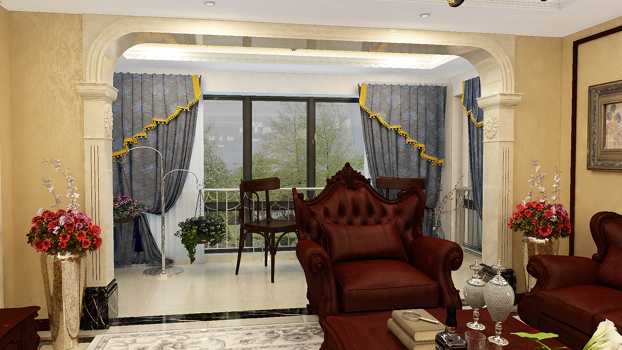 效果图类作品（三）（图ZMTcwNTE5MDA0） - 家装设计 - 站酷设计师棋世緣侣原创素材 - 站酷ZCOOL