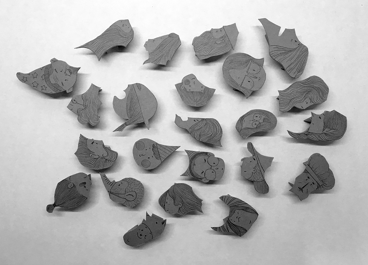 手作|一张硬纸板的n种玩法|手工艺|其他手工艺|刘昆昆k - 原创作品