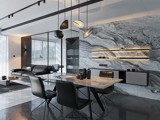 天斐视觉||现代黑白灰