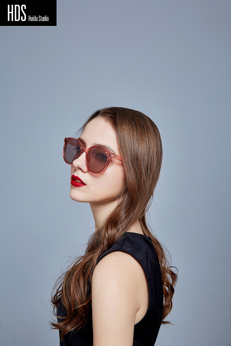 欧美模特眼镜拍摄