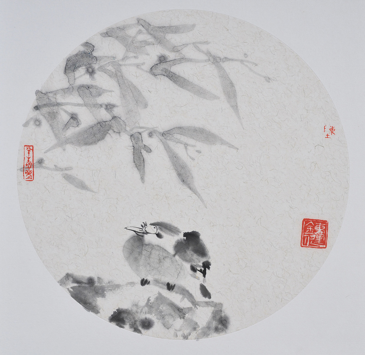 纸本水墨－花鸟作品（图ZMTQ5Njg4MDE2） - 绘画 - 站酷设计师茶舍原创素材 - 站酷ZCOOL