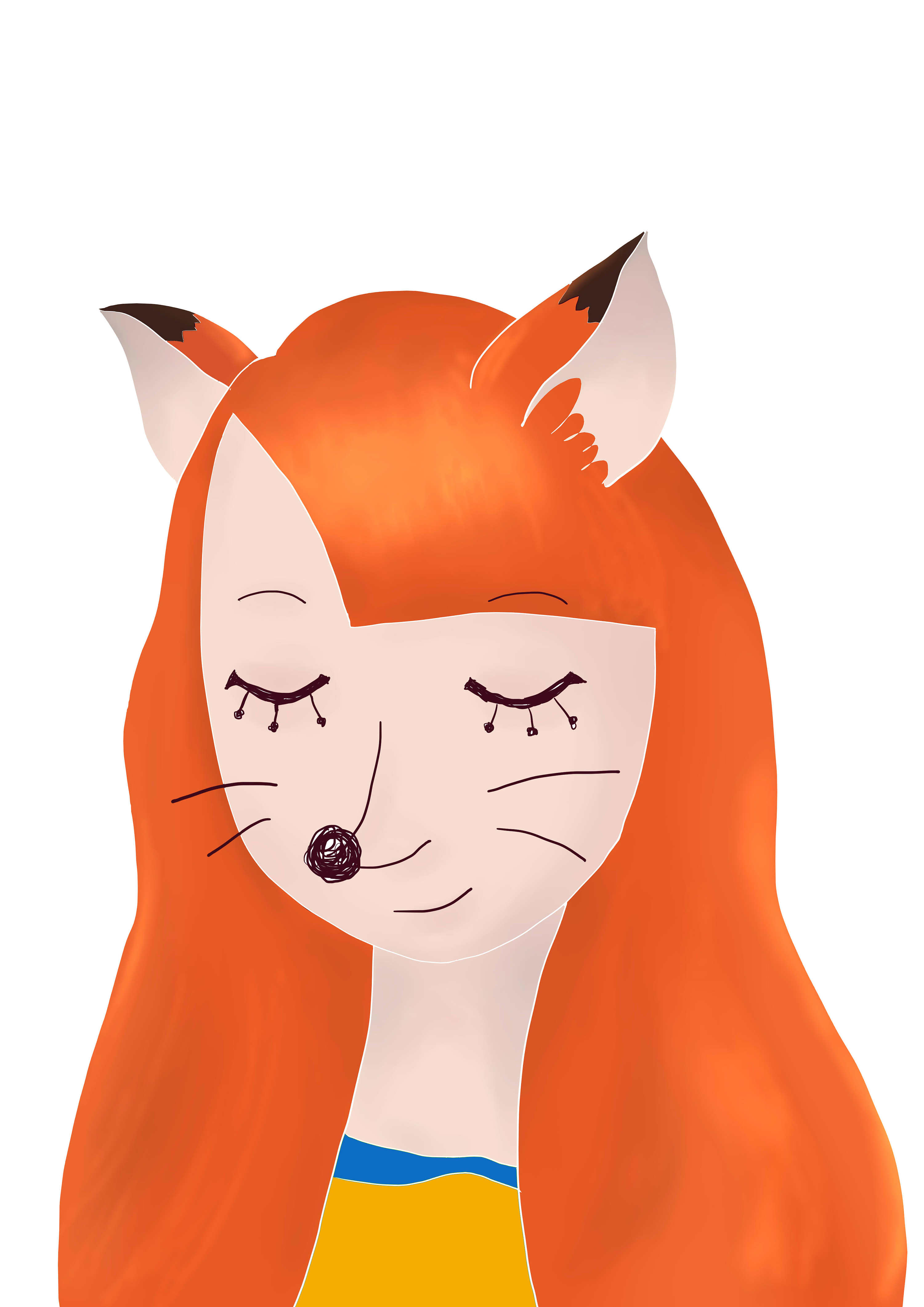 狐狸小姐的自画像