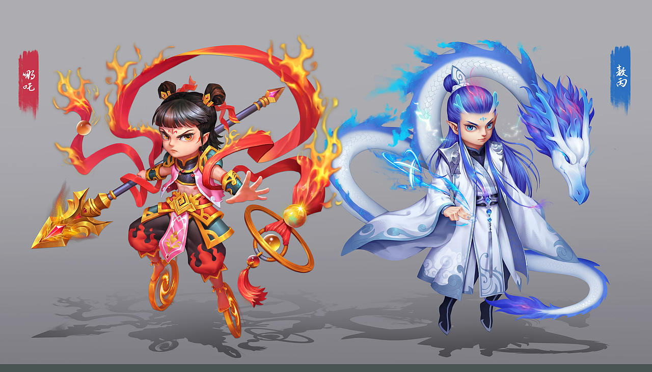 小魔童（图ZMjAwMzA5OTk2） - 创作习作 - 站酷设计师庸人不倦原创素材 - 站酷ZCOOL